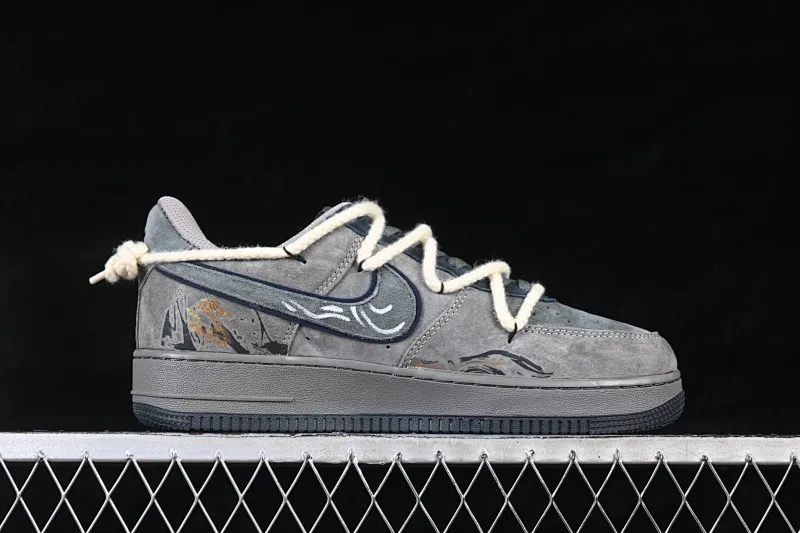 All categories Nk Air Force 1 Air Force series Nk Air Force 1 Low Air Force low-top Nike Air Force 1'07 Low "Dragon & Horse Spirit" Hand-painted graffiti Year of the Horse Chinese style limited edition Air Force 1 low-top casual sneakers CD1221-680